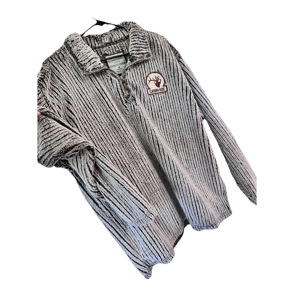 Top Of The‎ World Heritage 1/4 Zip Sweater Elkhorn Ridge Womens  XL